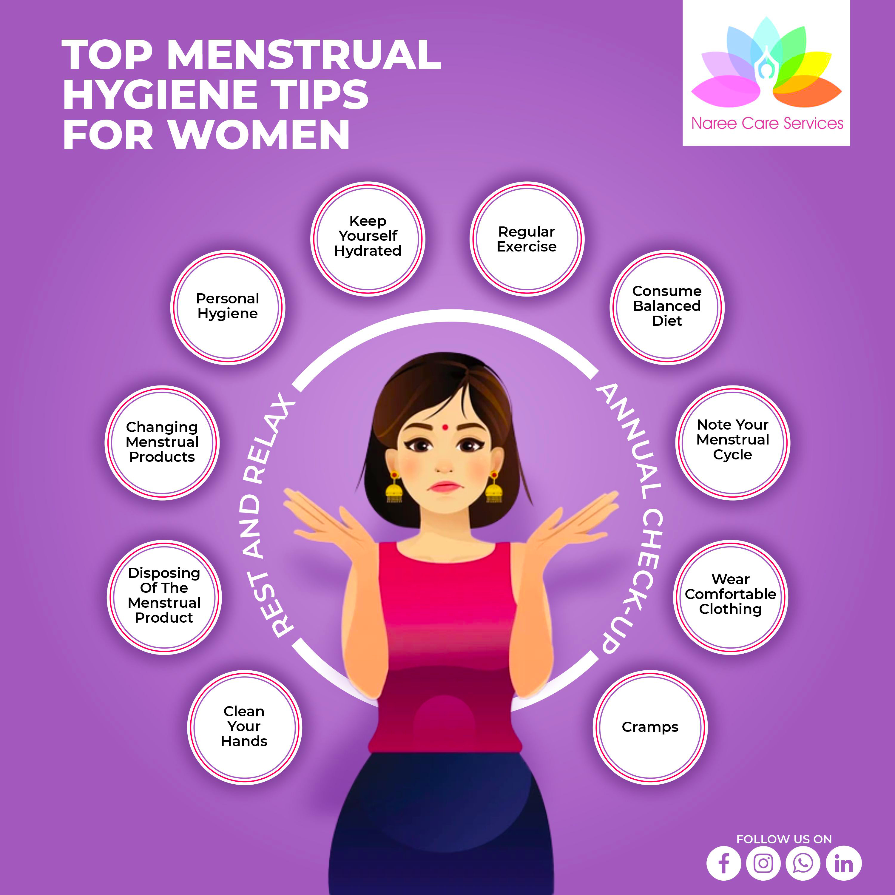 Menstrual Hygiene Tips for Women