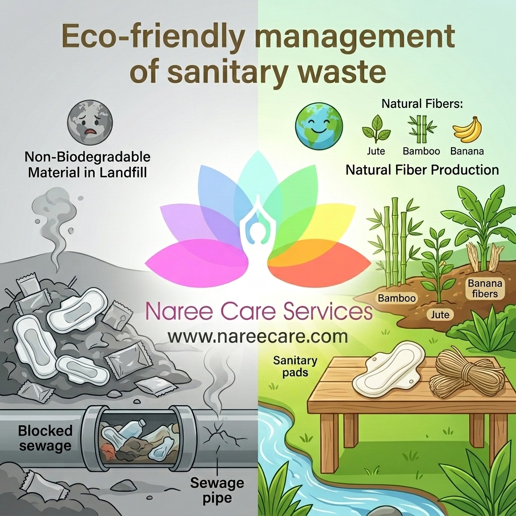 Eco-friendly management of sanitary waste