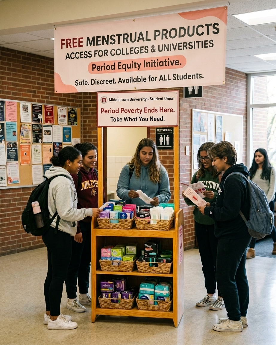 Access to menstrual products